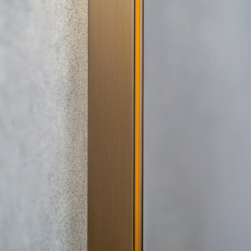 Matki Aged Brass Finish