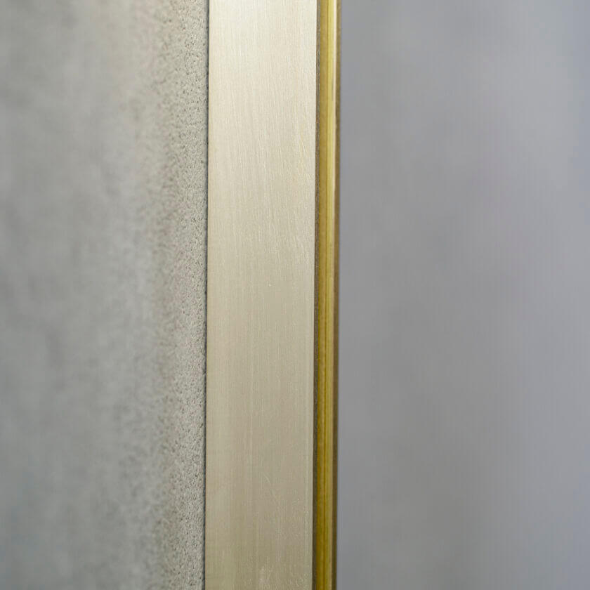 Matki Brushed Gold Finish