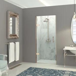 Matki EauZone Hinged Door from Wall for Recess - EPR