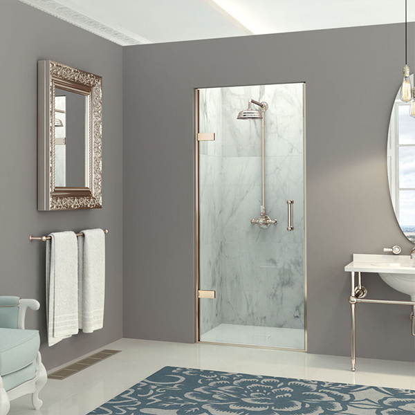 Matki EauZone Hinged Door from Wall for Recess - EPR