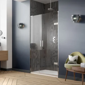 Matki Eauzone Hinged Door With Inline Panel For Recess - EPW