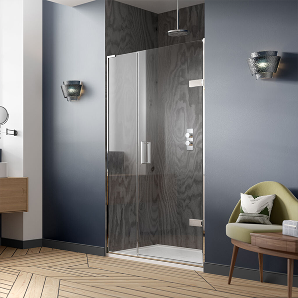 Matki Eauzone Hinged Door With Inline Panel For Recess - EPW