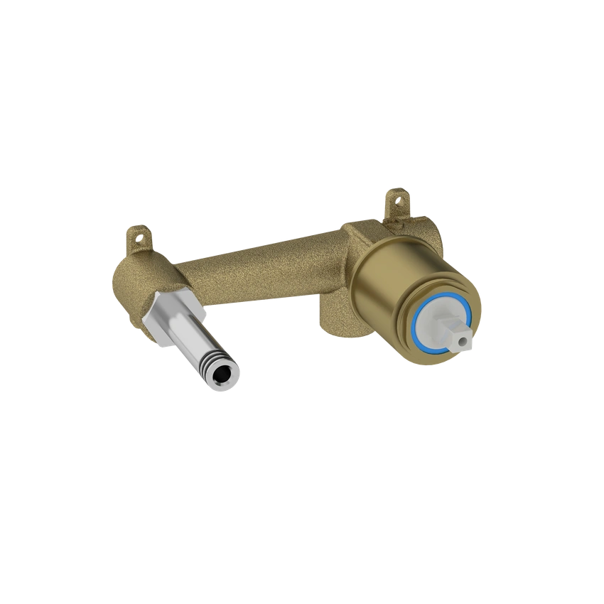 Coalbrook 2 hole wall mounted basin mixer rough