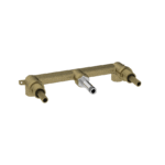 Coalbrook 3 hole wall mounted basin mixer rough