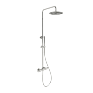 Coalbrook shower system with 250mm fixed head & slide rail