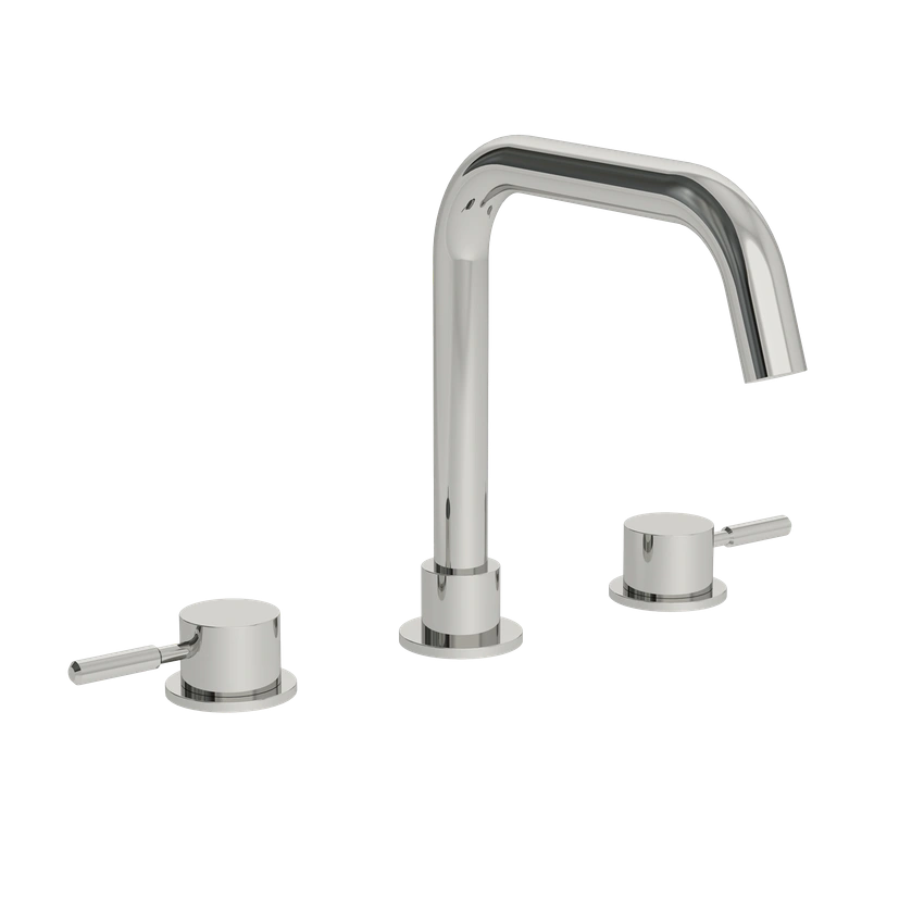 Coalbrook Domo deck mounted 3 hole bath filler swivel spout