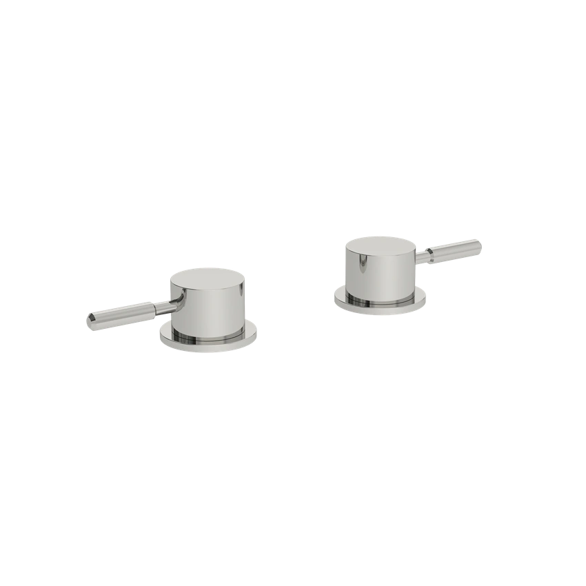Coalbrook Domo pair of deck mounted bath side valves