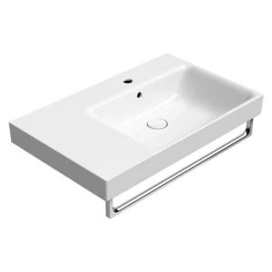 GSI Nubes 80X50  WashBasin, Left Hand Ledge