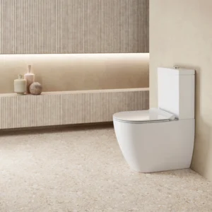 Gsi Pura 63cm Swirlflush® Close Coupled Toilet, Inc. Seat