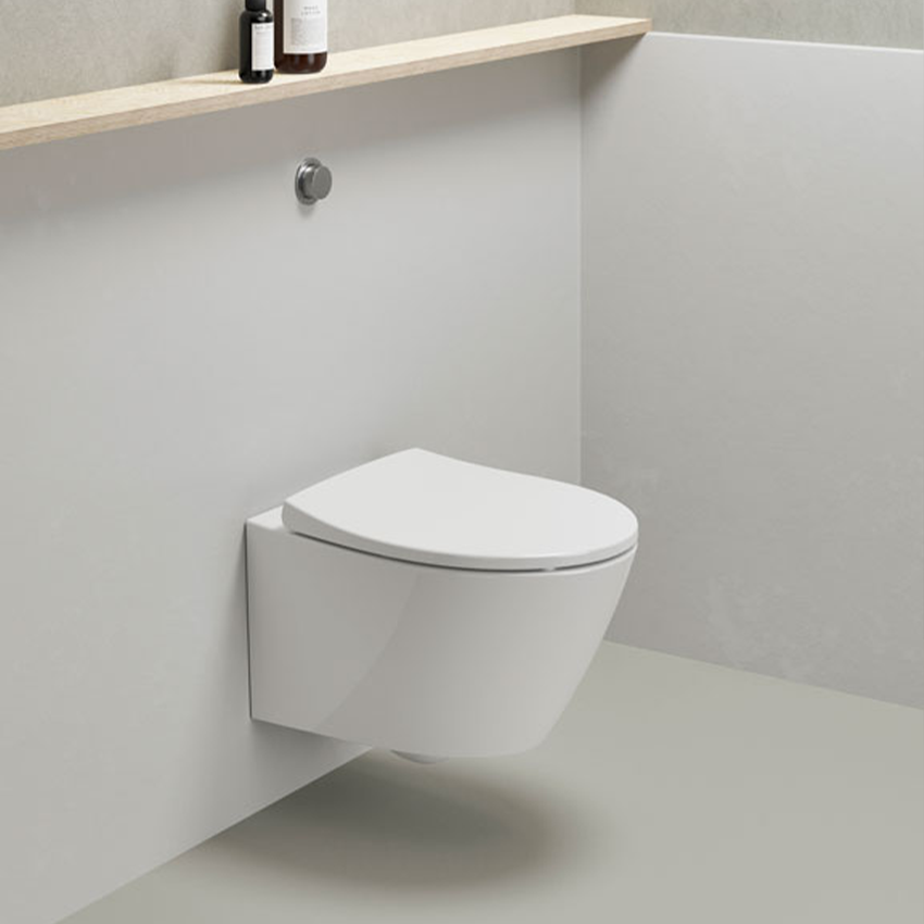 GSI Modo 52cm Swirlflush® Wall Mounted Toilet, Inc. Seat