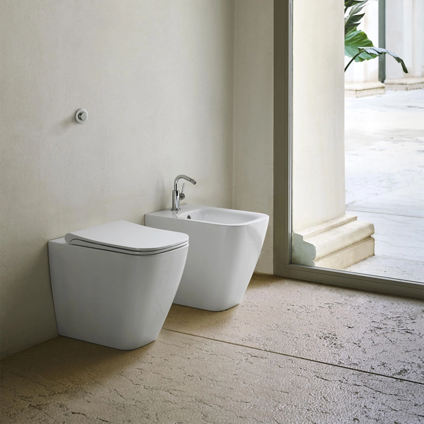 GSI Nubes 52 Back To Wall Toilet & Soft Close Seat