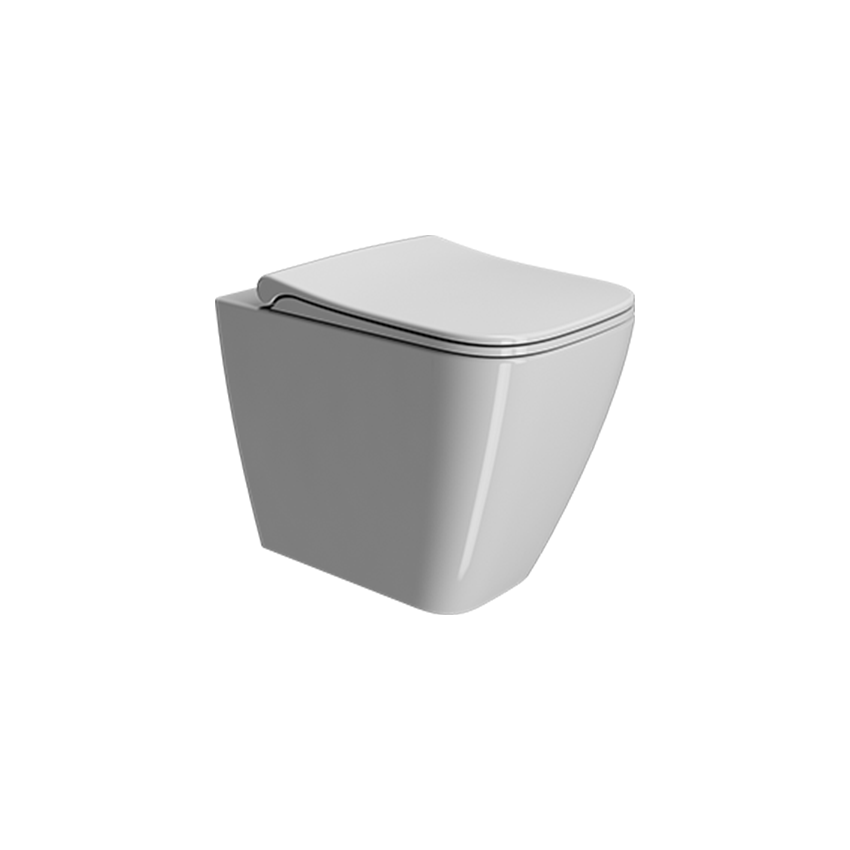 GSI Nubes 52 Back To Wall Toilet & Soft Close Seat - Image 2