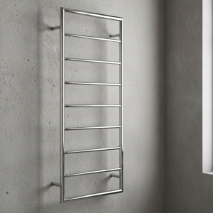 JIS Alfriston *Electric* Stainless Steel,Flat Fronted Towel Rail